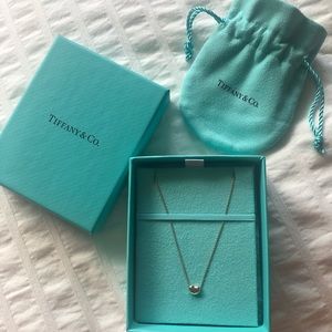 Tiffany and Co 18k rose gold necklace
